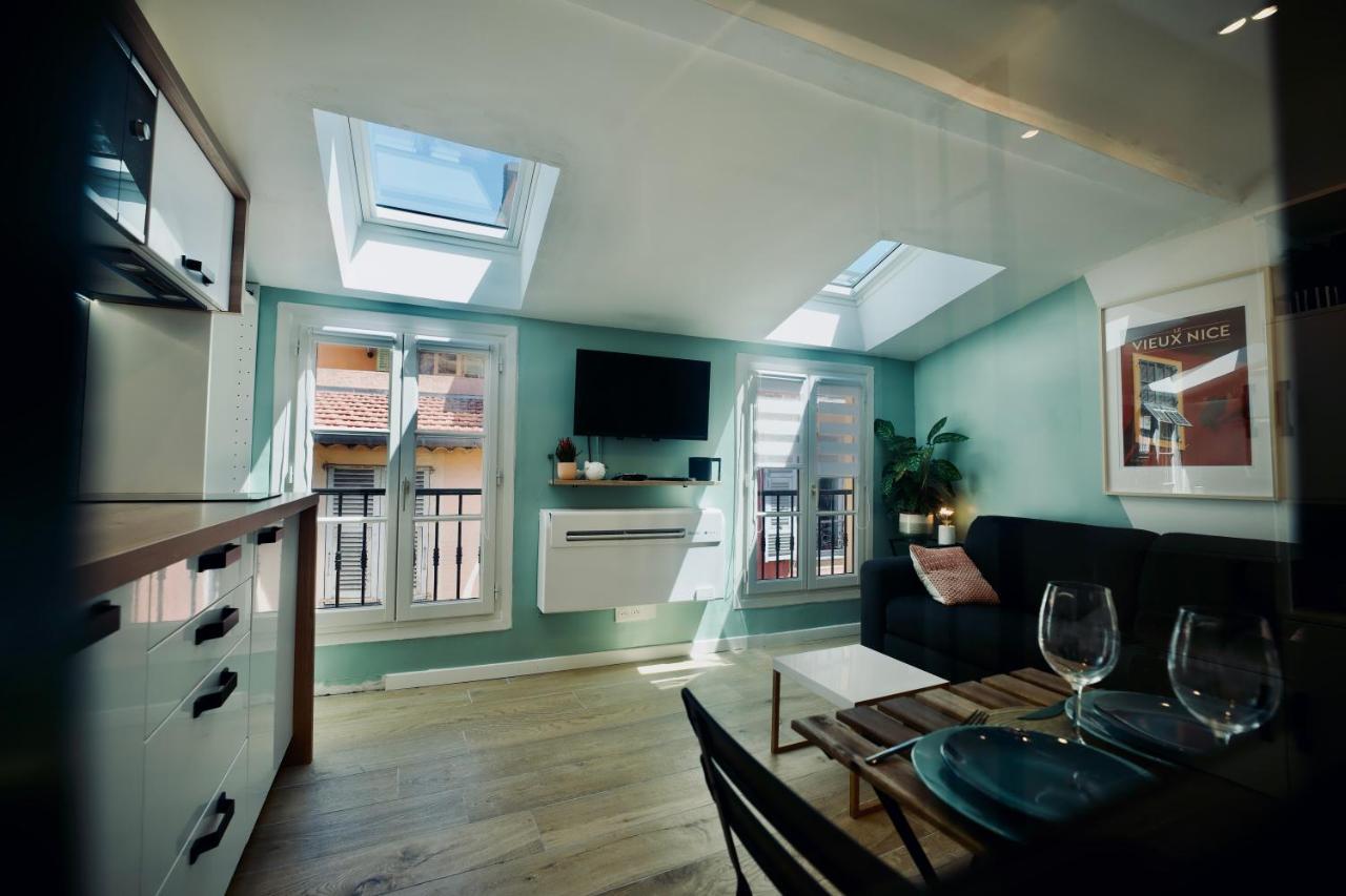 New ! Superbe Studio Vieux Nice - Climatise Eksteriør bilde