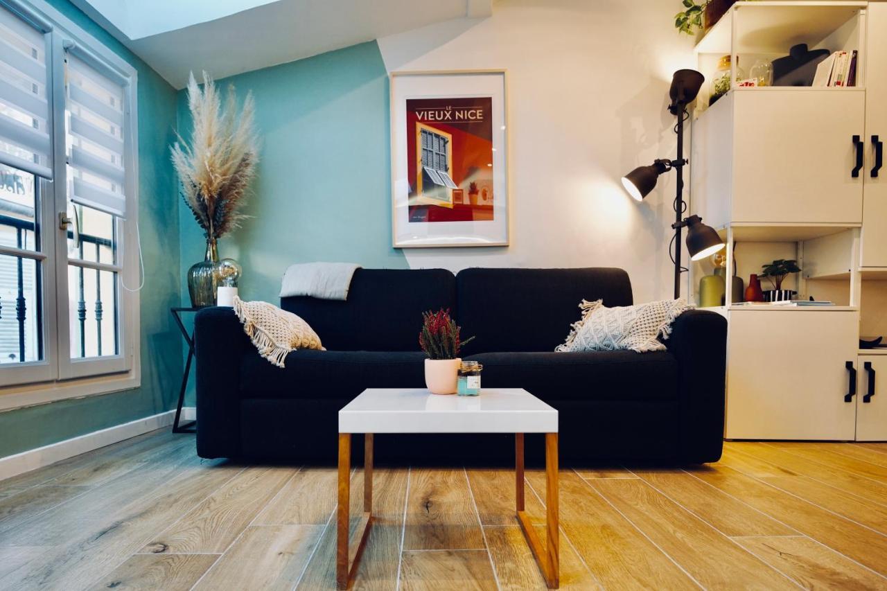 New ! Superbe Studio Vieux Nice - Climatise Eksteriør bilde