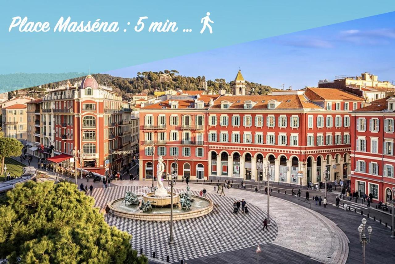New ! Superbe Studio Vieux Nice - Climatise Eksteriør bilde