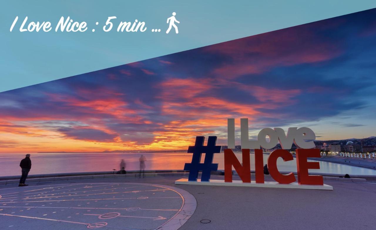 New ! Superbe Studio Vieux Nice - Climatise Eksteriør bilde
