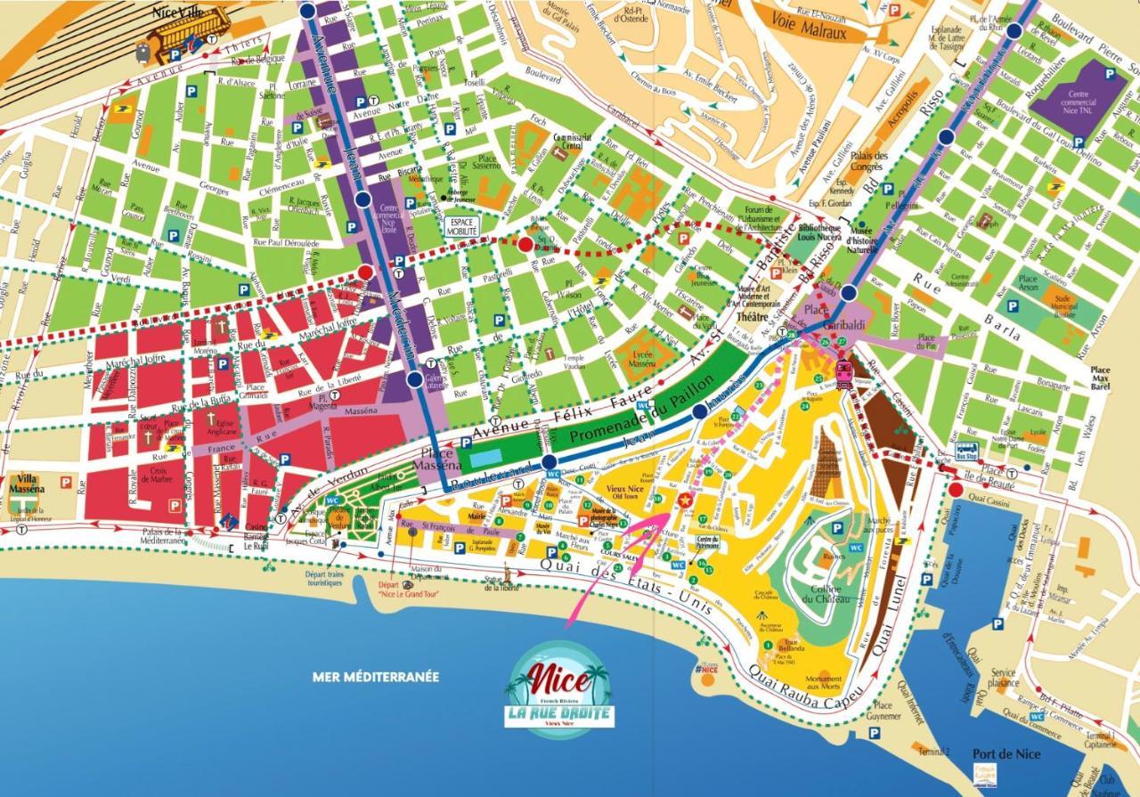 New ! Superbe Studio Vieux Nice - Climatise Eksteriør bilde